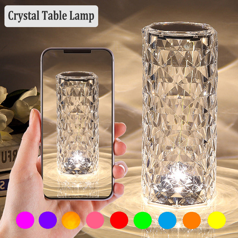 LED Crystal Table Lamp Adeeba's Collection