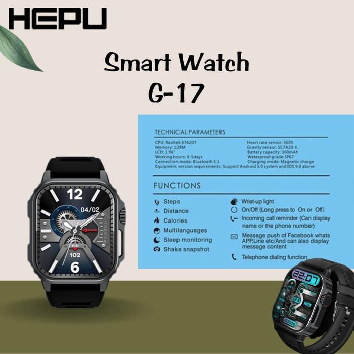 Hepu - Multifunctional Smart Watch Trendy Zone