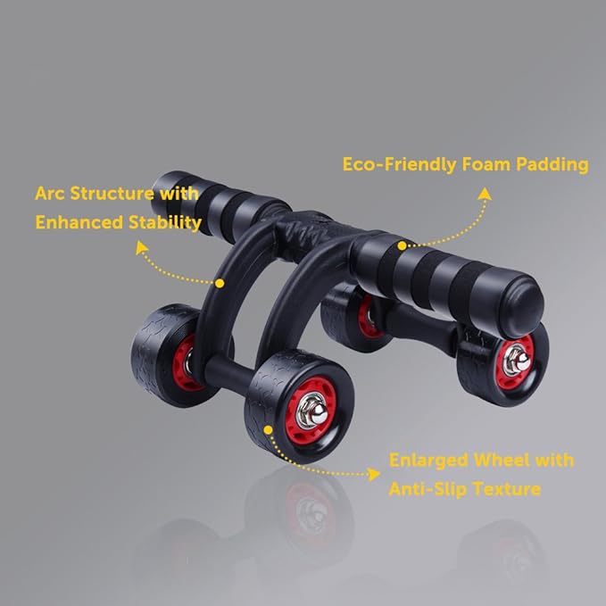 LORDEX – Fitness Two-Wheel Ab Roller Hand Pusher TrendyZone