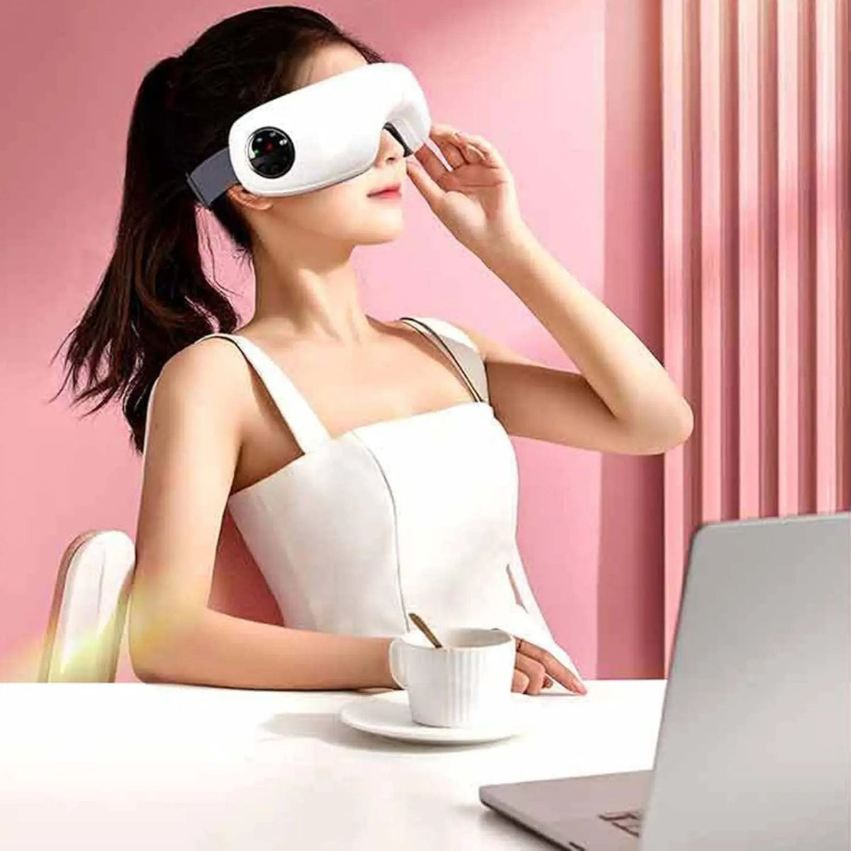 Smart Eye Massager – Heat & Vibration Therapy - Trendy zone
