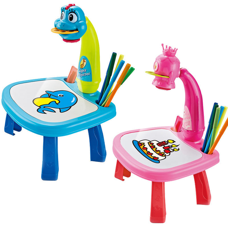 LED Projector Art Painting Table for Kids Adeeba's Collection