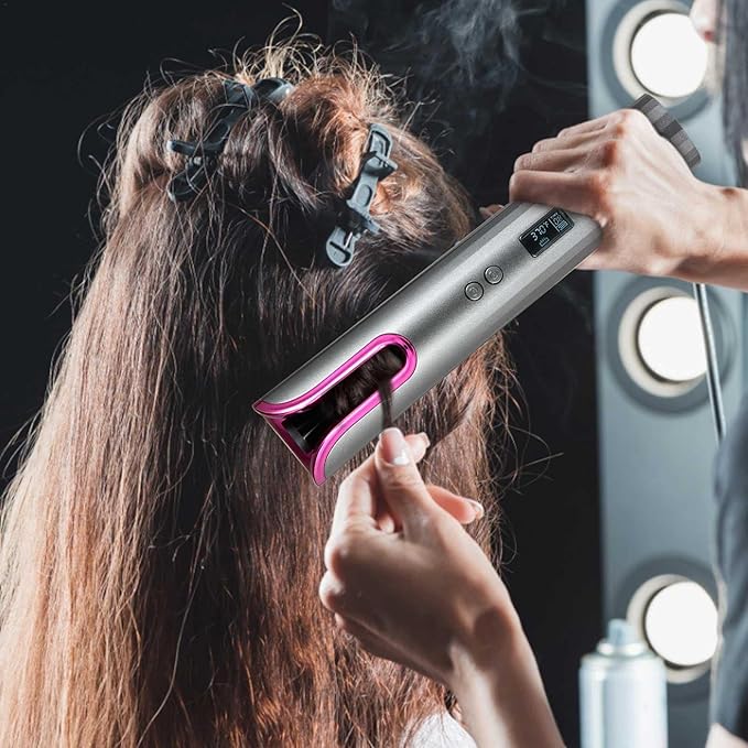 Cordless Hair Curler Trendy Zone