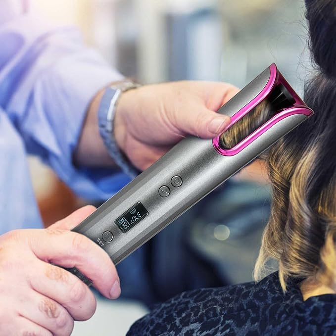 Cordless Hair Curler Trendy Zone