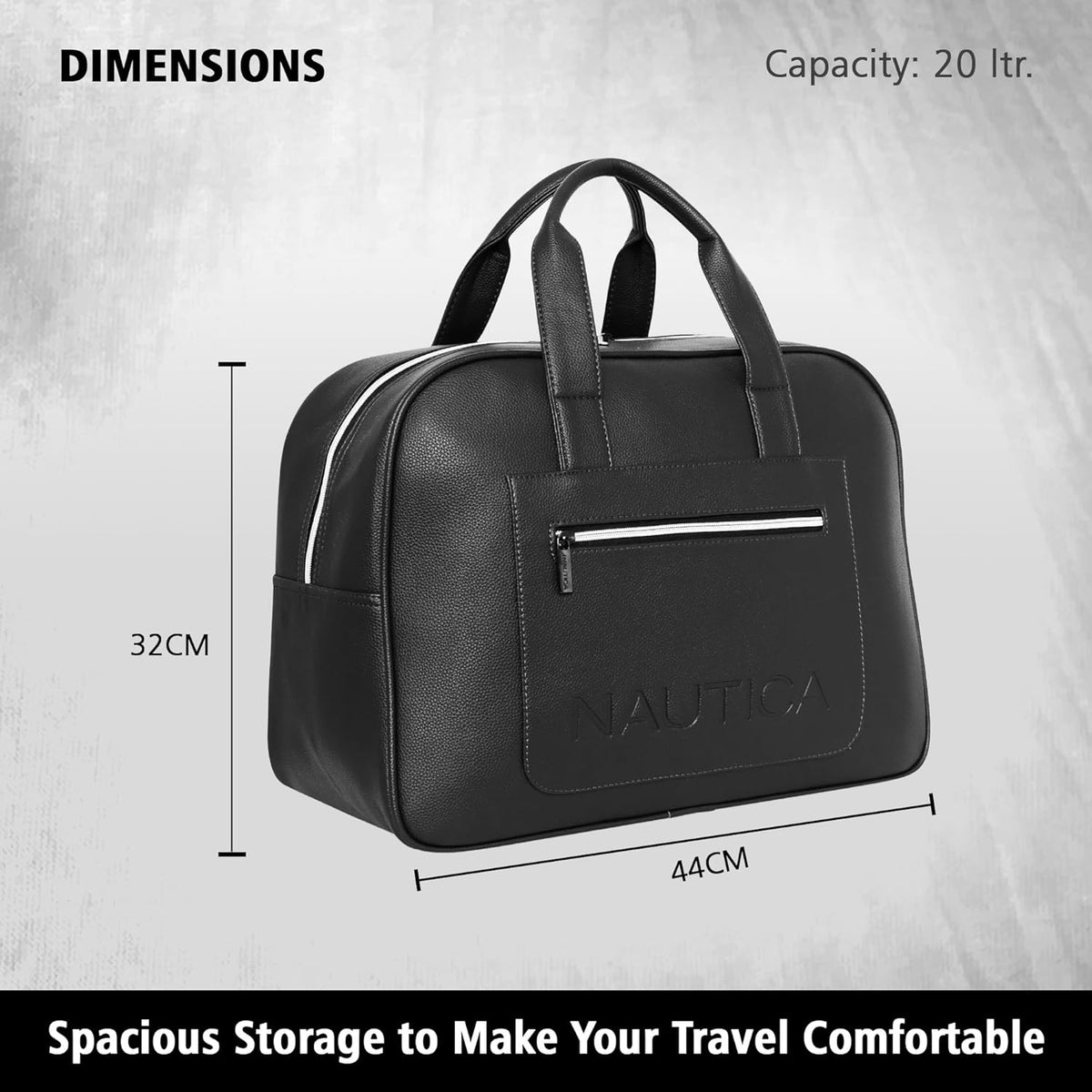 Nautica - Leatherette Duffel Bag Trendy zone