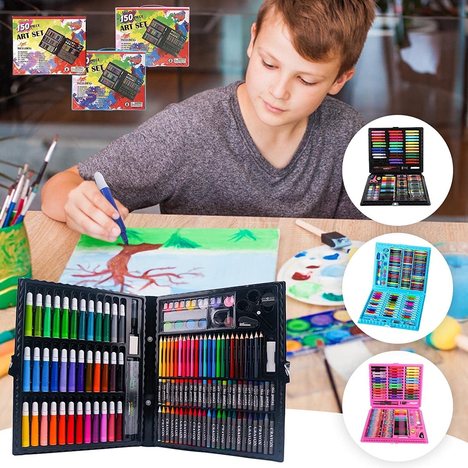 Kubeixiong Corner - Art Set for Kids Trendy zone
