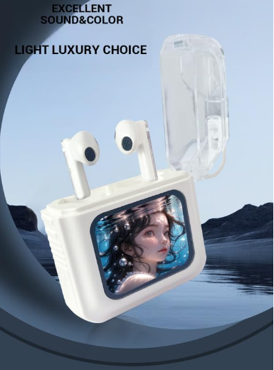 Smart Headphones With LCD Display Trendy Zone