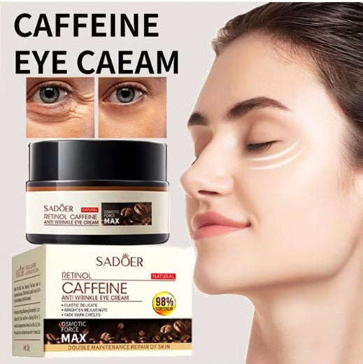 🌟 Retinol Caffeine Anti-Wrinkle Eye Cream – Bright, Youthful Eyes Every Day! 👁✨ Unique MAll