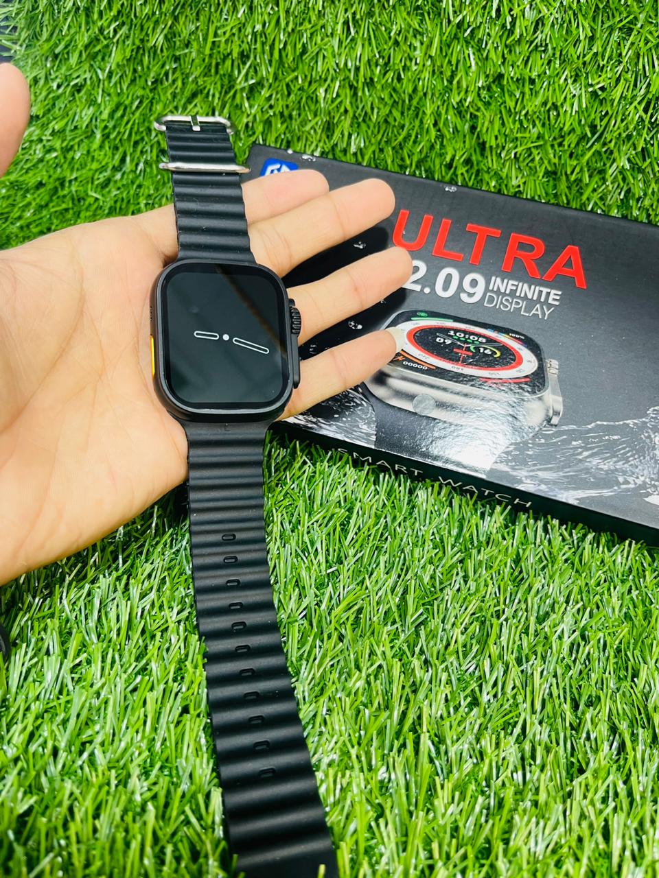 Ultra 2.09 Infinite Display Smartwatch Adeeba's Collection