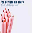 Long-Lasting, Smooth & Precise Lip Liner Trendy zone