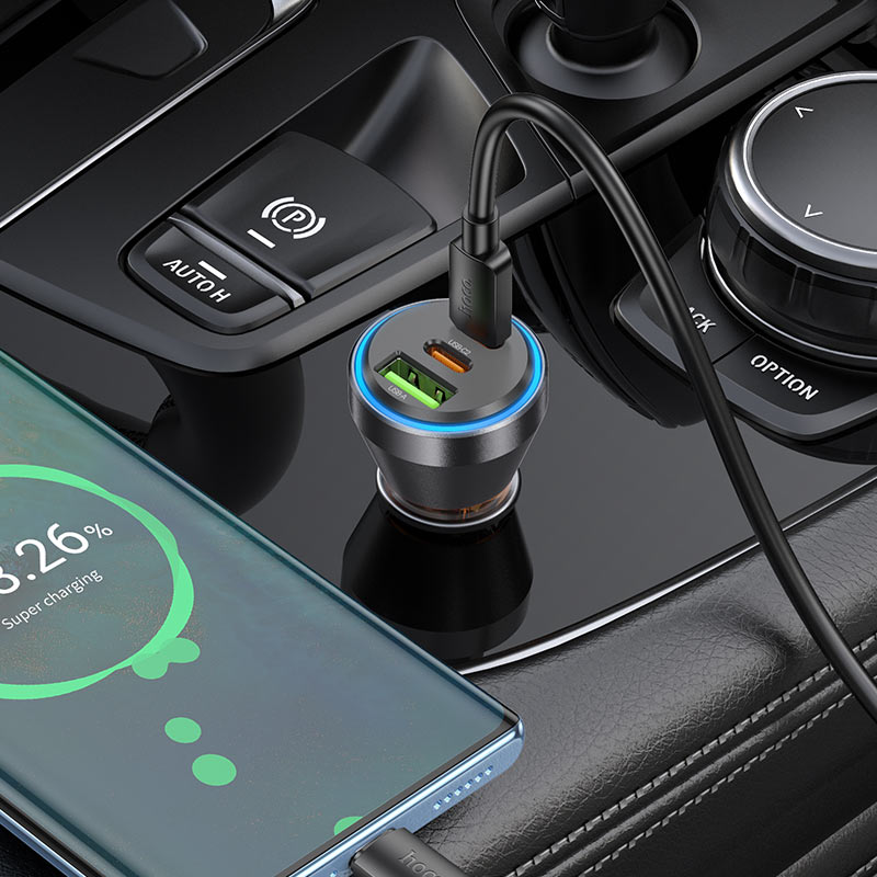 Hoco - Fast Charging Car Charger Trendy zone