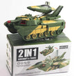 Hot Selling Electric Deformation Tank Car Voice Flash Military UAE