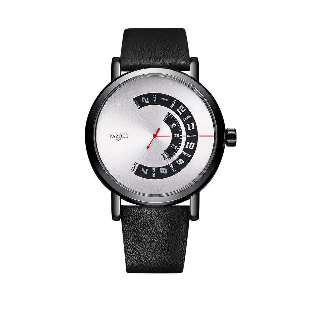 Watch Men's Turntable Waterproof Men's Watch Quartz Watch Men's Watch Trendy zone