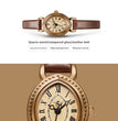 Oval Belt Quartz Movement Waterproof Compact Fashion Watch TrendyZone