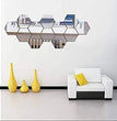 Hexagon Style Acrylic Mirror Trendy zone