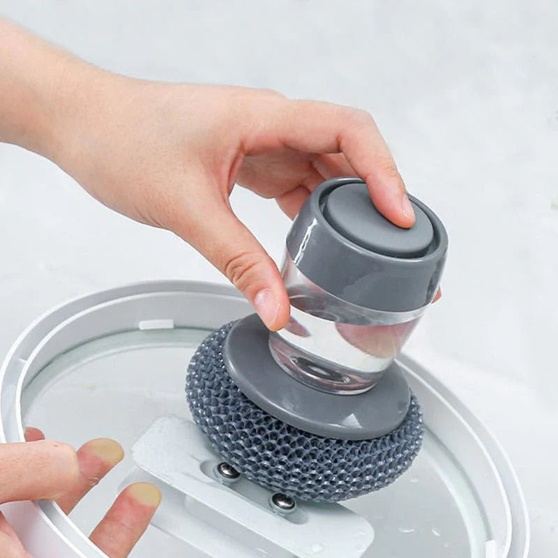 Liquid Adding Pot Washing Brush Trendy Zone