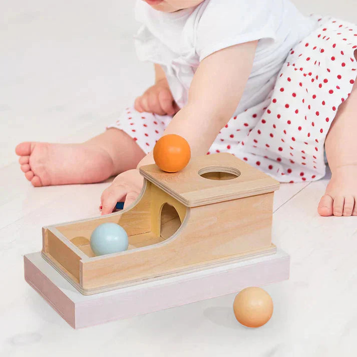 New Wooden Montessori Teaching Aids Sensory Training Target Box Toys UAE