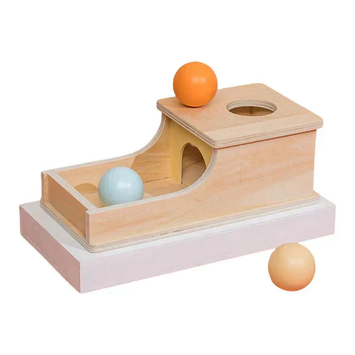 New Wooden Montessori Teaching Aids Sensory Training Target Box Toys UAE