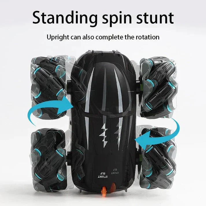 Remote Control Tumbling Stunt Double-Sided Car UAE