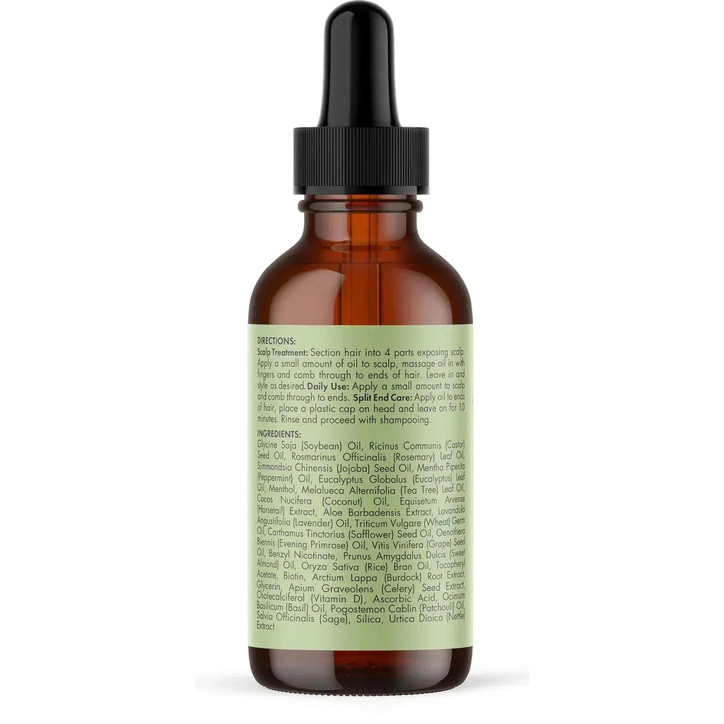 Rosemary Mint Scalp & Hair Strengthening Oil My Store