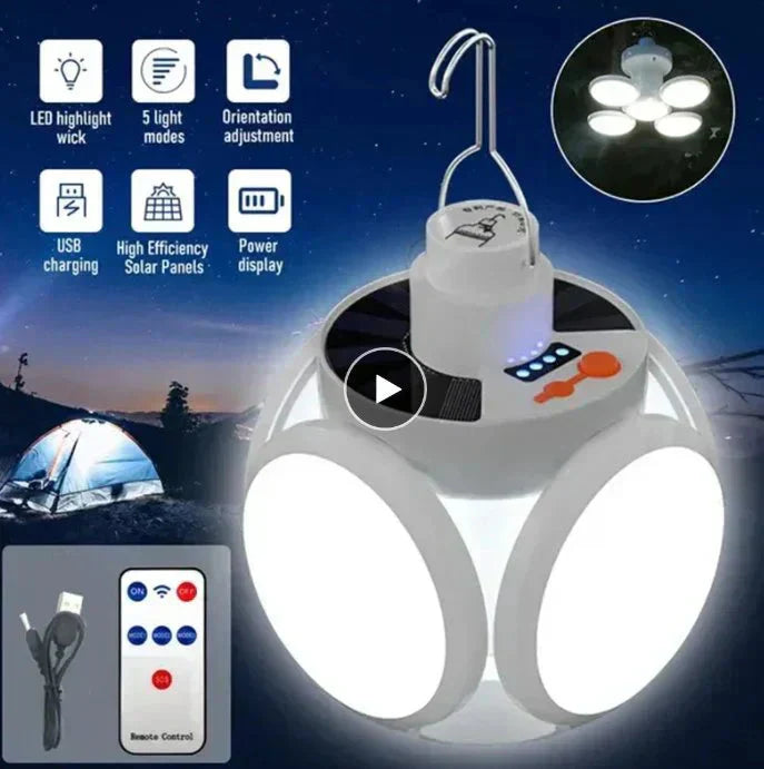 Solar Emergency Charging Lamp My Store
