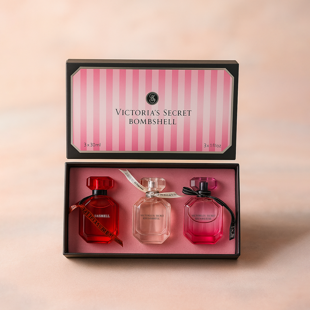 Victoria's Secret - Bombshell Mini Perfume Trio (Original) © Trendy Zone